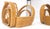New Upholstery Paul Frankl Rattan Living Room Tank Chair Set MINT! For Sale - Image 6 of 17