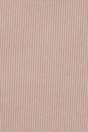 Cottage Pinstripe Blush Fabric - Sample
