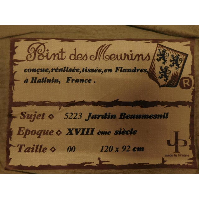 1980s French Wall Hanging Tapestry For Sale - Image 9 of 11