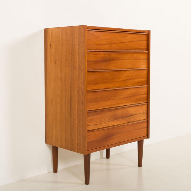 Vintage Danish Teak Dresser, 1960s For Sale - Image 9 of 12