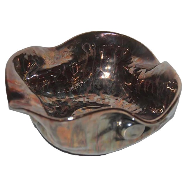 Ceramic Bowl by Giuseppe Mazzotti, 1950s For Sale