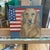 2020s Lab With American Flag an Original Oil Painting by Michelle Heimann . For Sale - Image 5 of 6