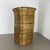 1960s Bauhaus Rattan and Brass Umbrella Stand in the style of Aubock, France, 1960s For Sale - Image 5 of 18