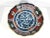 Vintage Japanese Imari Red, Blue and White Decorative Large Porcelain Bowl With Gold Detailing For Sale - Image 4 of 10