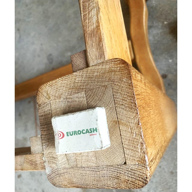 Oak Dining Table, 1950s For Sale - Image 4 of 18