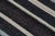 Rug & Kilim Vintage Geometric Beige Brown and Blue Wool Kilim Rug For Sale - Image 4 of 8