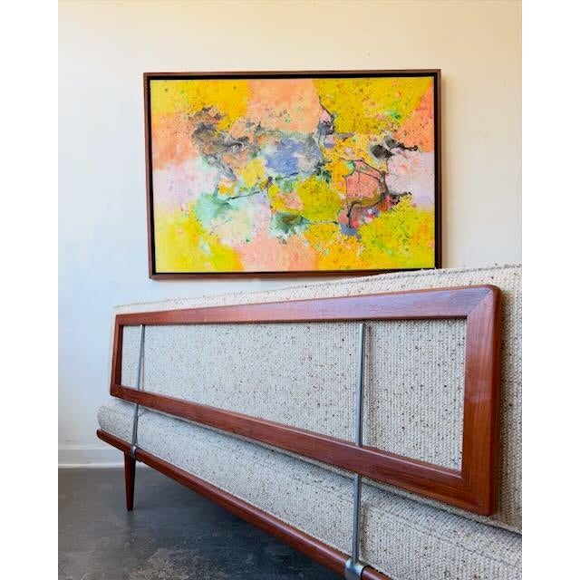Wood “Minerva” Model Fd 418 Daybed by Peter Hvidt & Orla Mølgaard-Nielsen for France and Son c.1960’s For Sale - Image 7 of 8