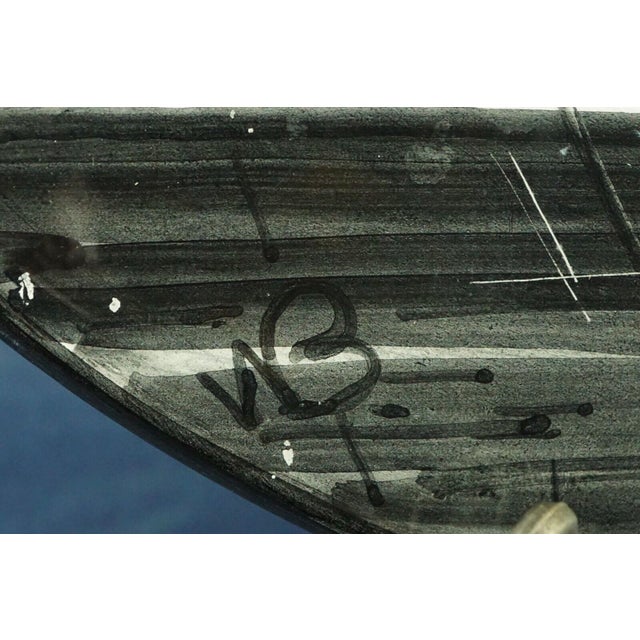 Vintage Ceramic Plate by Miramare Bucci, 1930s For Sale - Image 14 of 17