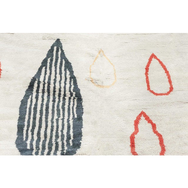 Art Deco Modern Art Deco Inspired Hand Knotted Wool Rug by Doris Leslie Blau For Sale - Image 3 of 7