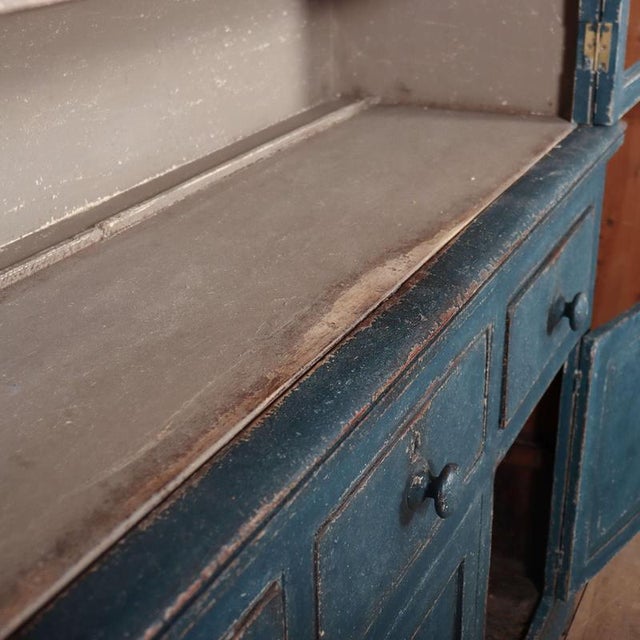 West Country Pine Kitchen Dresser For Sale - Image 9 of 12