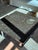 1970s 1970s Swabian Oil Shale & Chrome Coffee Table | 10" Ammonite Fossil | Original West German Provenance For Sale - Image 5 of 10