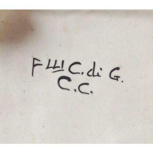 Vintage Italian Ceramic Cherub Lidded Box For Sale - Image 9 of 9