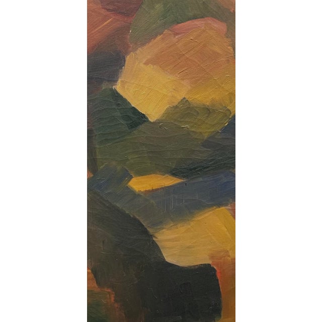Mid-Century Modern Mid Century Abstract Expressionist Painting For Sale - Image 3 of 3