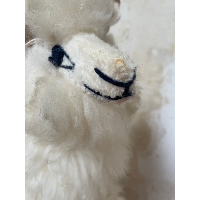Vintage 1970s Large Handmade Alpaca Fur Sculpture For Sale - Image 9 of 11