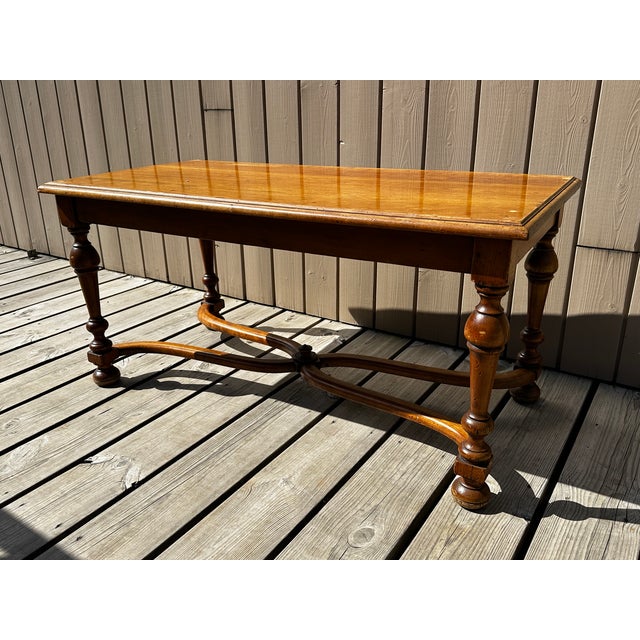 Brown Coffee Table by André Mailfert, 1940s For Sale - Image 8 of 15