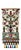 Large Mid-Century Scandinavian Studio Textile Wall Hanging Tufted Wool Tapestry, 1970s For Sale