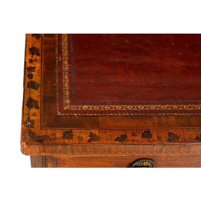 English Mahogany Partner’s Pedestal Rent Desk by James Winter Ca. 1830 For Sale - Image 17 of 18