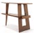 Wedge Shape Magazine Rack Stand End Side Table For Sale - Image 10 of 13