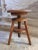 Vintage French Adjustable Stool in Beechwood, 1950s For Sale - Image 10 of 13