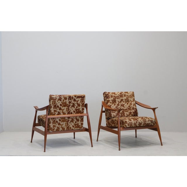 Armchairs by Ico Parisi for Fratelli Reguitti, Italy, 1959, Set of 2 For Sale - Image 6 of 16