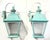 Pair of Vintage Solid Brass Wall Lanterns - Timeless Elegance for Your Home For Sale - Image 9 of 18