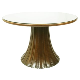 Wood & Glass Coffee Table attributed to Guglielmo Ulrich, 1930s For Sale