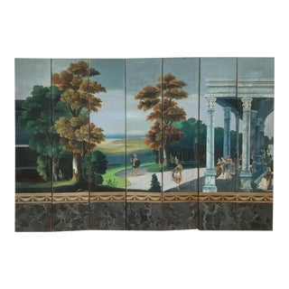 Wallpaper Screen, France 19th Century For Sale