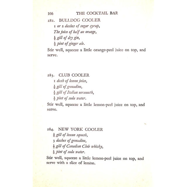 "The Cocktail Bar" 1950 "Charles" For Sale - Image 10 of 11