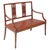 Art Nouveau Walnut Sofa from Jakob & Joseph Kohn For Sale - Image 12 of 12