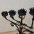 Spanish Revival Hand Forged Iron and Brass Torchère ~ Floor Candelabra For Sale - Image 14 of 18