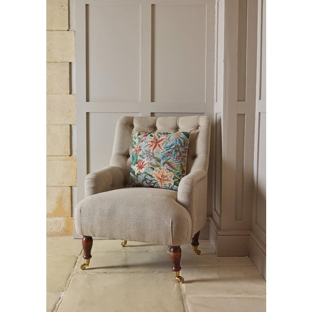 This beautiful tapestry cushion is finely woven by skilled weavers on traditional Jacquard Tapestry looms. The tapestry...