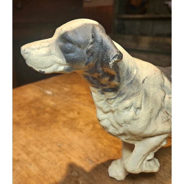 Hubley Cast Iron, "Pointer" Doorstop For Sale In Charlotte - Image 6 of 12