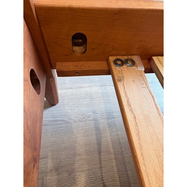 Up for sale in Sunapee Harbor is a beautiful Shaker Cherry Pencil Post Queen sized bed frame. This frame came from a local...