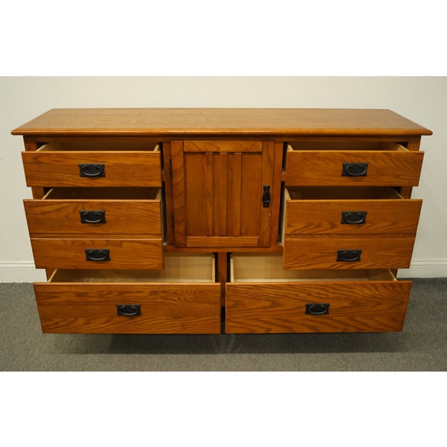 Universal Furniture Sonoma Collection Mission Style Triple Door Dresser