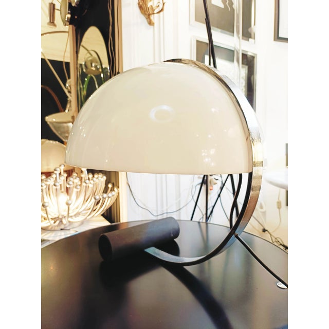 Metal Space Age Table Lamp by Stilnovo for Artimeta, Italy, 1970s For Sale - Image 7 of 11