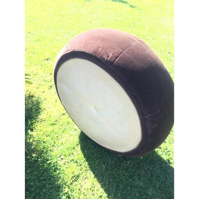 Large Vintage Pouf, 1960s For Sale - Image 13 of 16