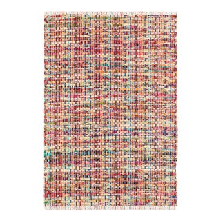 Dash & Albert by Annie Selke Vista Chindi Woven Cotton Rug, 7' 6" x 9' 6" For Sale