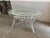 Mid-Century Modern Mid-Century Modern Italian Painted Iron Garden Table with Oval Glass Top, 1960s For Sale - Image 3 of 14