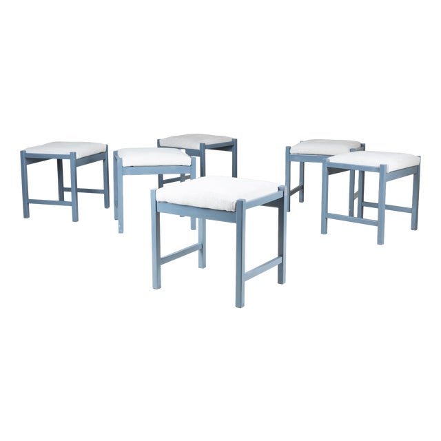 Wooden Stool by Sergio Cammilli for Poltronova, 1970s For Sale