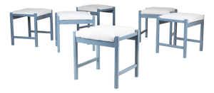 Wooden Stool by Sergio Cammilli for Poltronova, 1970s
