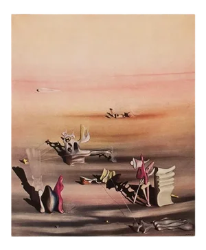 1947 After Yves Tanguy "The Light of the Shadow", First Edition Period Parisian Surrealist Lithograph