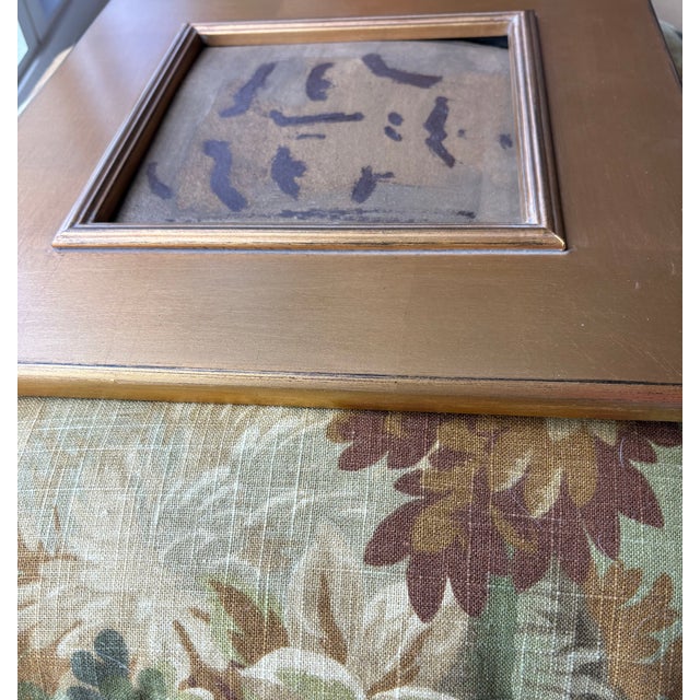 Brown 2026 McKenzie Dove Abstract Face in Plein Air Frame For Sale - Image 8 of 9