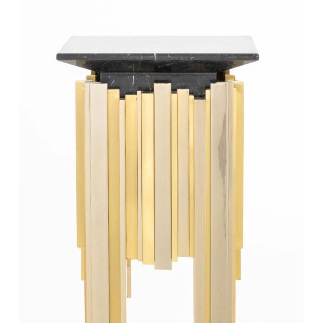 Contemporary Luxxu "Empire Column Display" Pedestals, Pair For Sale - Image 3 of 7