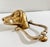 Vintage Solid Brass Hound Dog Door Knocker, Sporting Dog Entry Hardware For Sale In Louisville - Image 6 of 10