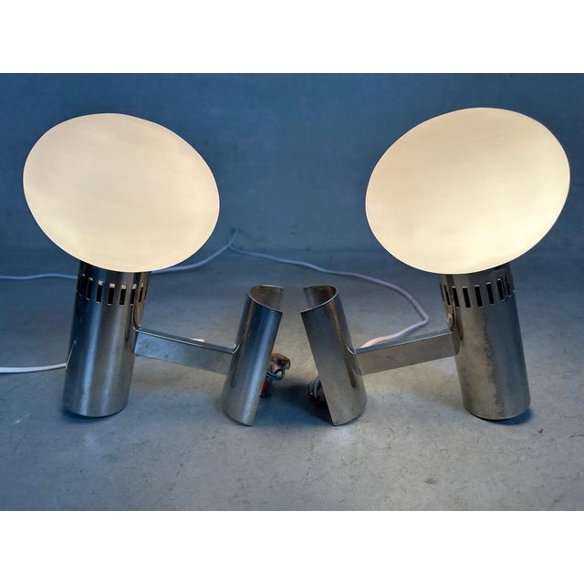 Vintage Wall Lamps from Boulanger, Set of 2 For Sale - Image 15 of 16
