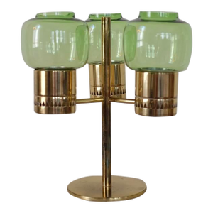 1950s Hans-Agne Jakobsson Brass Candleholder