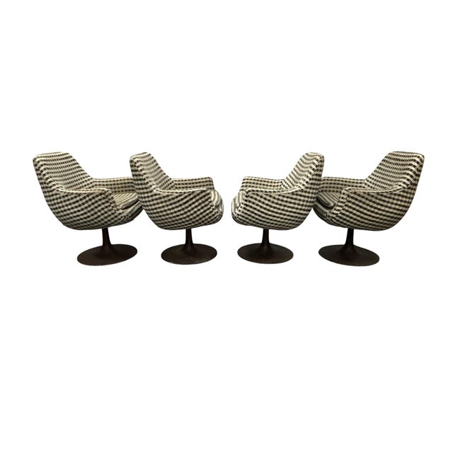 Daystrom Daystrom Furniture Molded Swivel Chairs, Set of 4 For Sale - Image 4 of 9