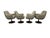 Daystrom Daystrom Furniture Molded Swivel Chairs, Set of 4 For Sale - Image 4 of 9