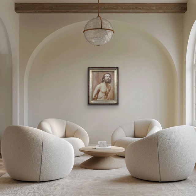 Alexandre-Louis Martin, Self Portrait, 1920s, Oil on Canvas, Framed For Sale - Image 12 of 18