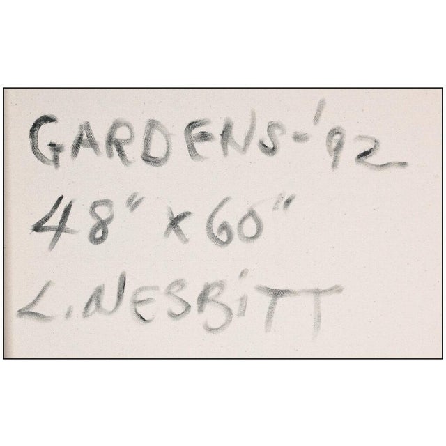 Late 20th Century Late 20th Century Gardens, Lowell Nesbitt For Sale - Image 5 of 5